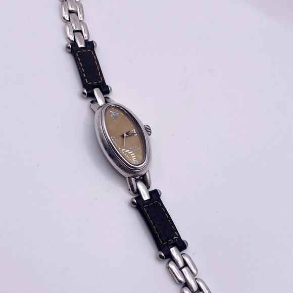 Vintage Silpada Watch Silver Tone and Stainless Steel with New Batteries - Picture 6 of 8
